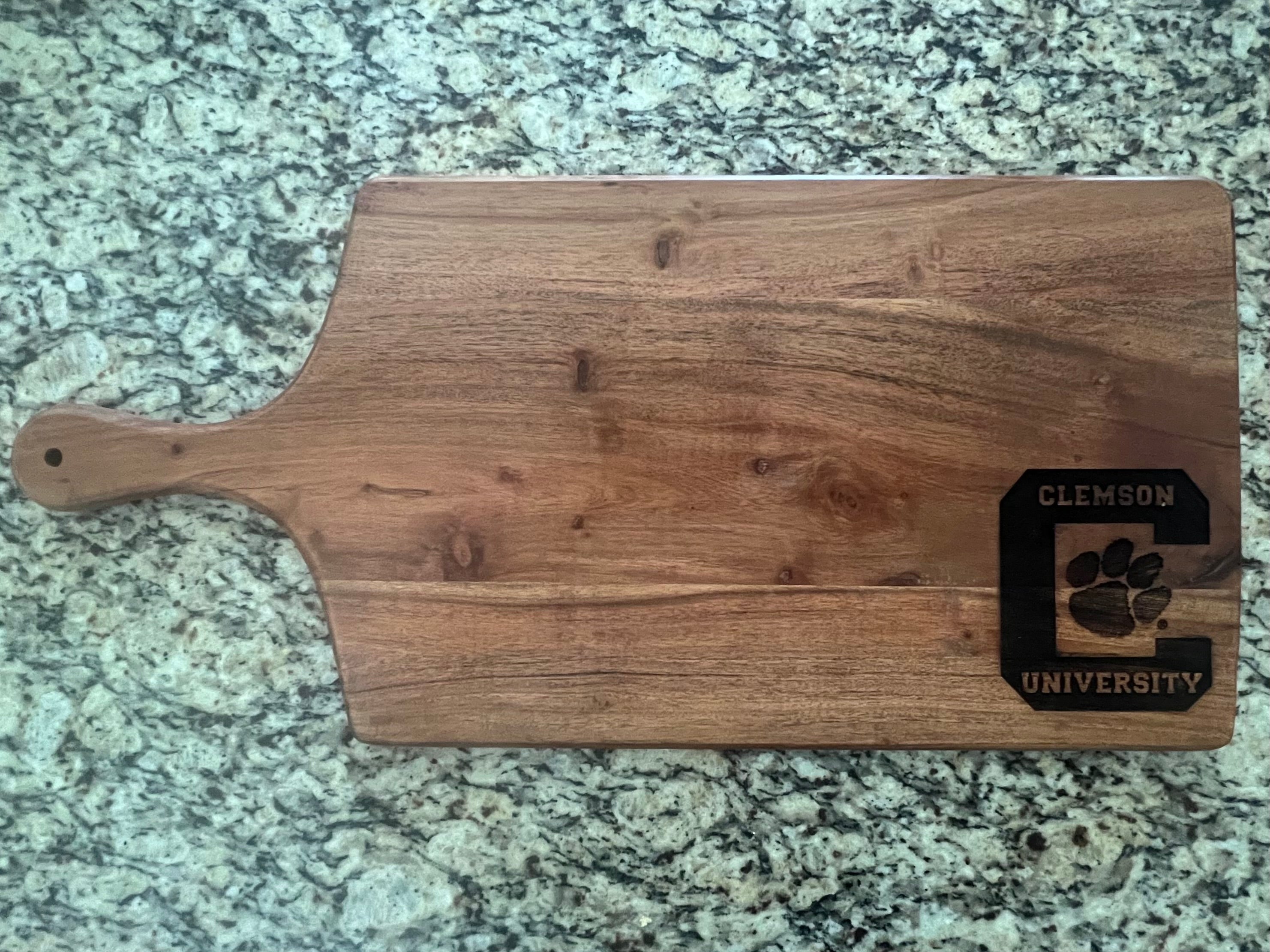 Clemson Cutting/Charcuterie Board
