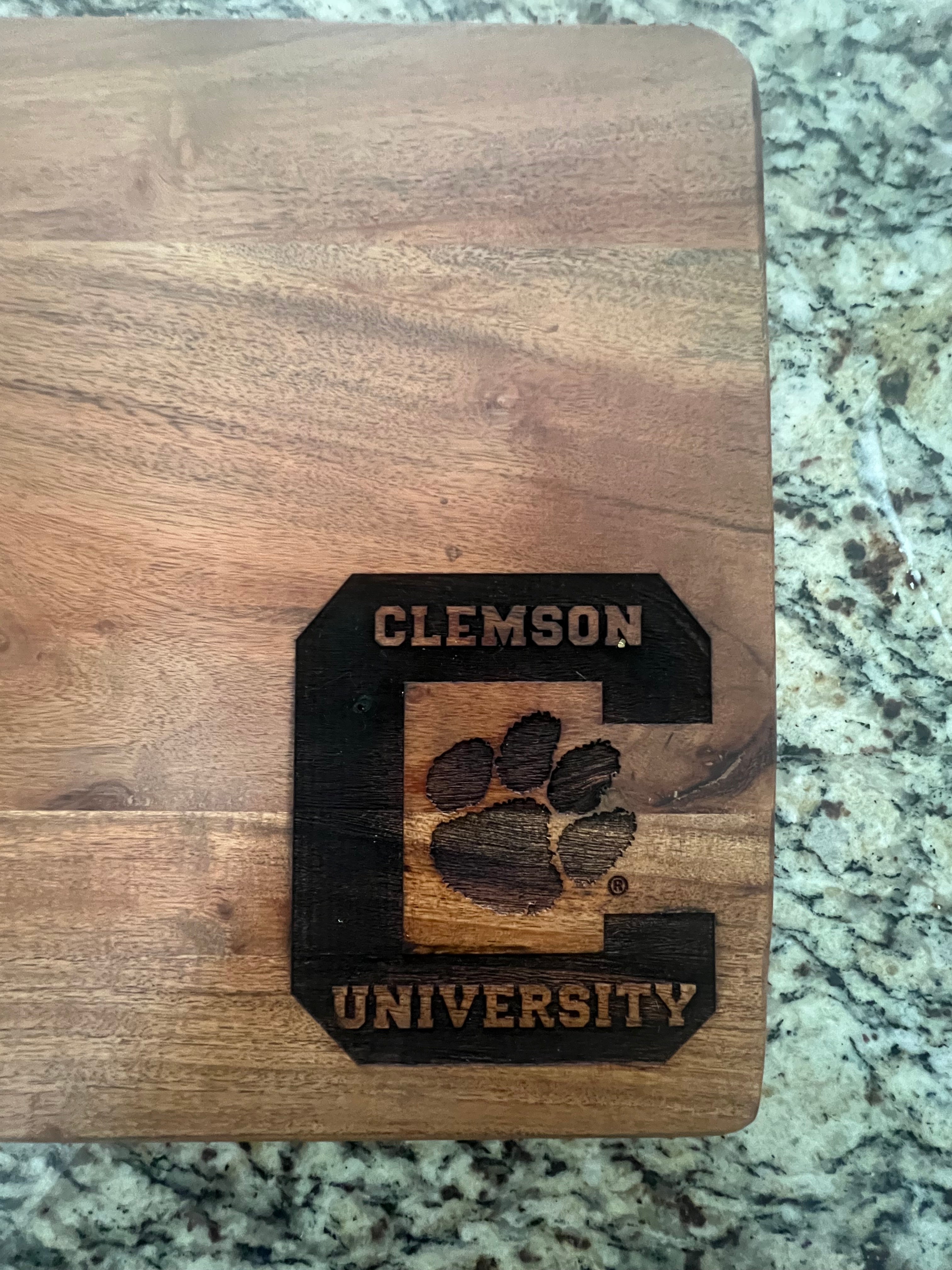 Clemson Cutting/Charcuterie Board