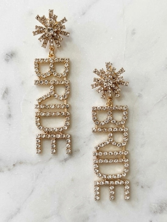 Crystal BRIDE Earrings