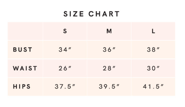 size chart for Cream open-back crop top brown reverse stitching