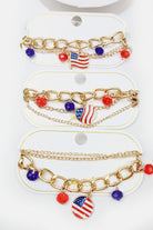 USA Charm Bracelet