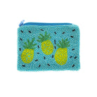 Pineapple Beaded Coin Purse