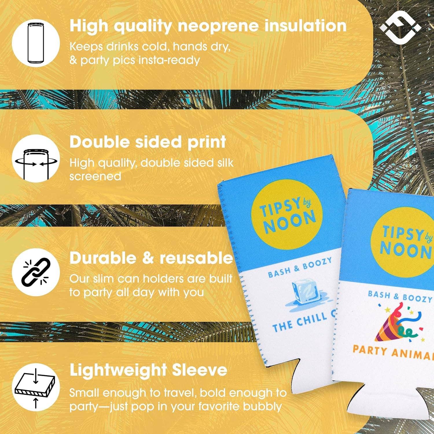 Bachelorette Slim Can Cooler Set - 7 Pack