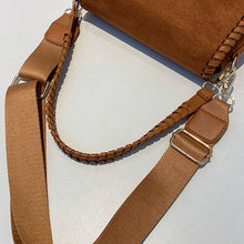 Load image into Gallery viewer, Suede Saddle Purse
