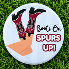 Gamecock Gameday Pins. Boots On Spurs Up