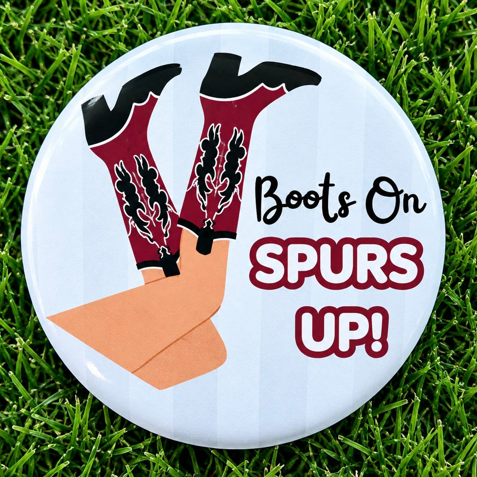 Gamecock Gameday Pins. Boots On Spurs Up