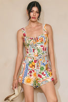 Summer Picnic Pull-On Shorts & Top Set