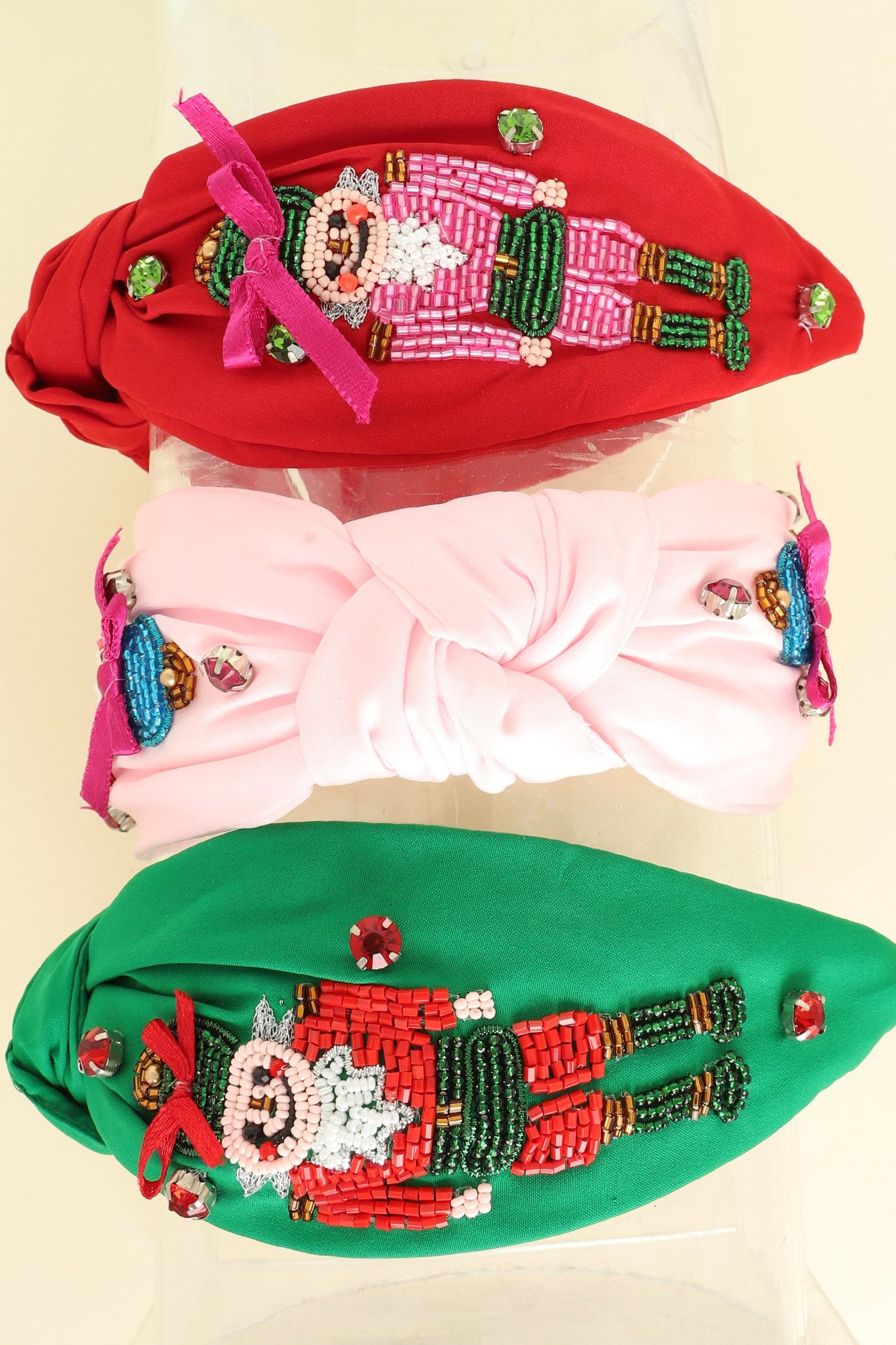 Nutcracker Seed Bead Headbands