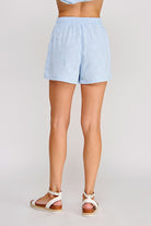 Cloud Blue Lightweight Jacquard Shorts