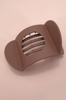Taupe Large Hair Claw Clips