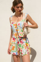 Summer Picnic Pull-On Shorts & Top Set