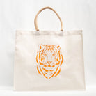 Tiger Carryall Jute Tote
