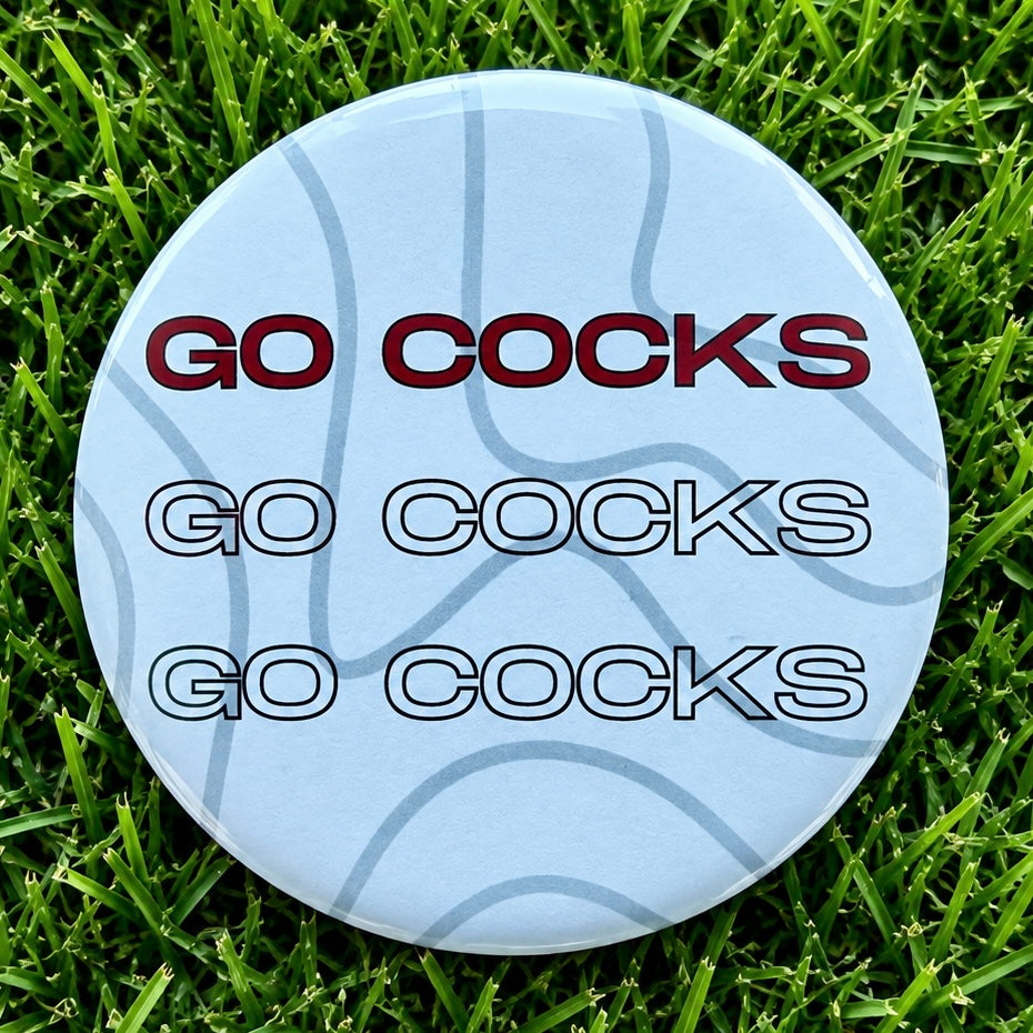 Gamecock Gameday Pins. Go Cocks