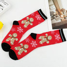 Gingerbread Men Christmas Socks