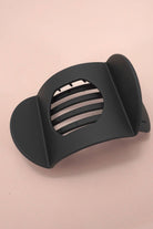 Black Large Hair Claw Clips