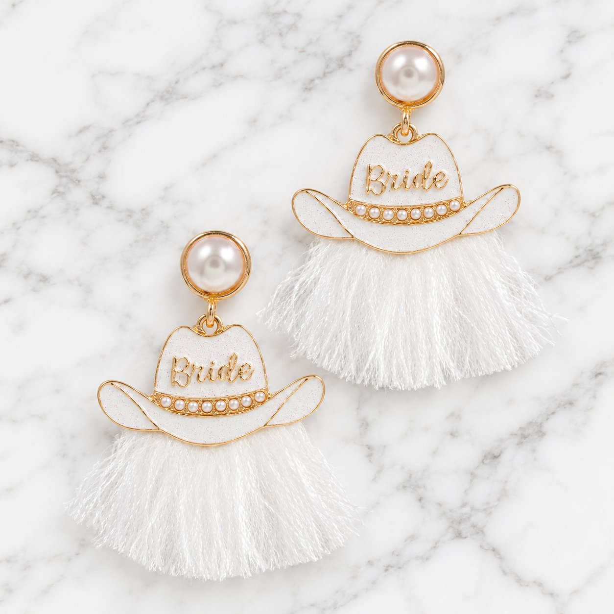 Cowgirl Bride Earrings
