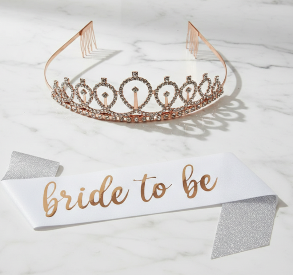 Bride To Be Tiara & Sash