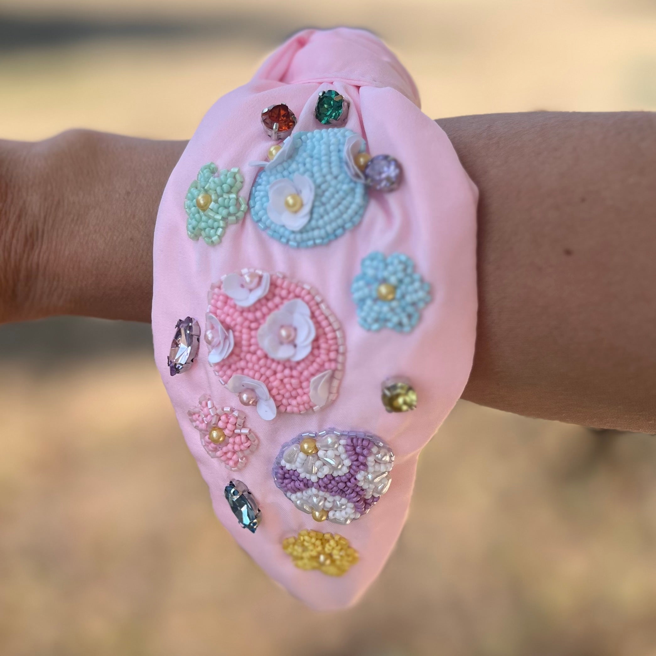 Pink Easter Egg Headband