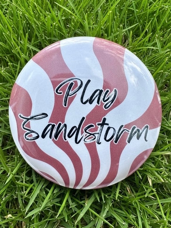 Gamecock Gameday Pins. Play Sandstorm