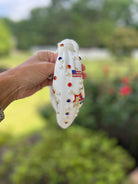 American Flag/Stars Jeweled Headband