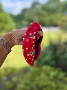 American Flag/Stars Jeweled Headband