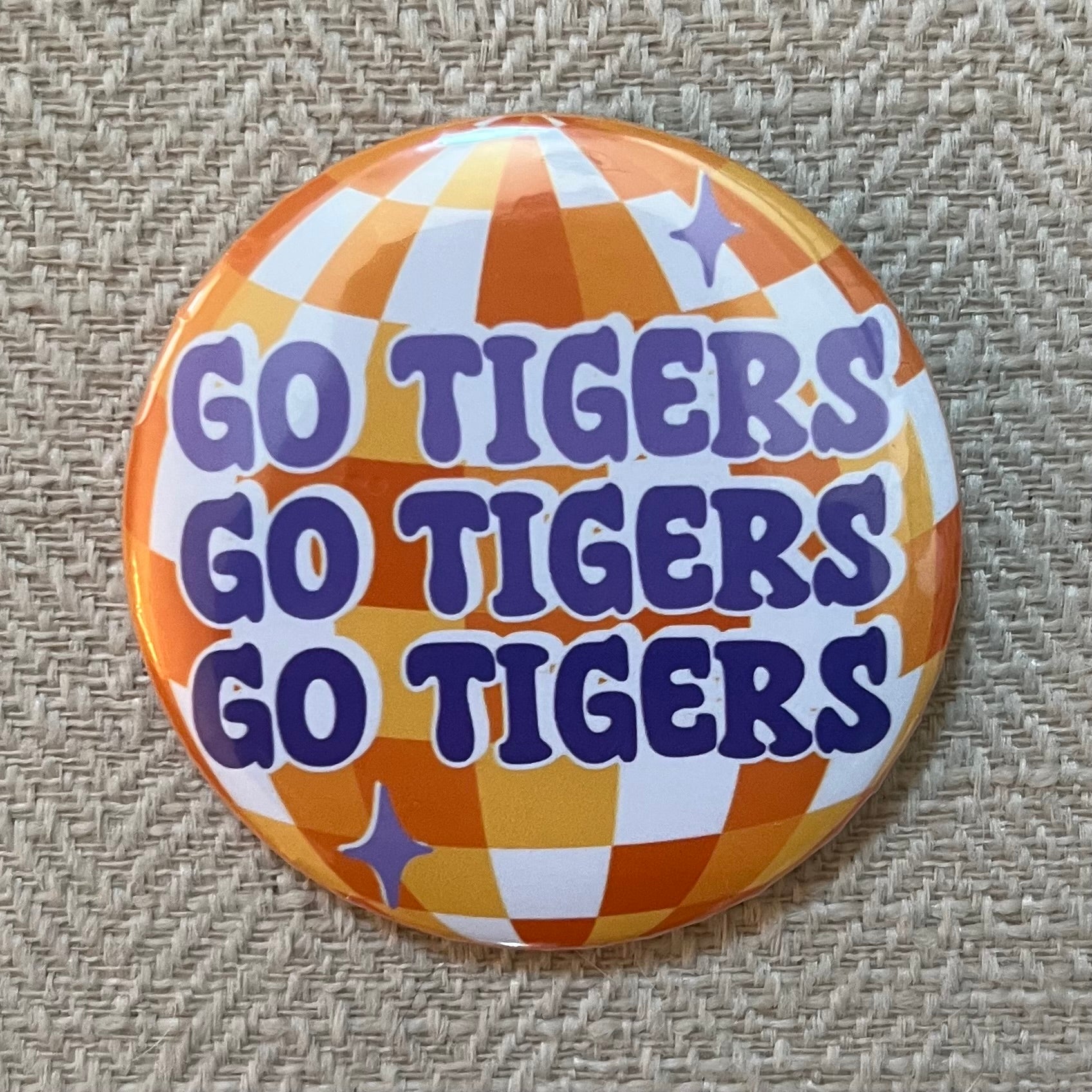 Go Tigers Clemson Gameday Buttons