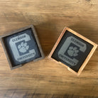 Clemson slate coasters