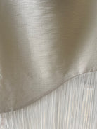 Off-White Asymmetric Fringe Maxi Skirt