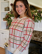 Christmas Plaid Sweater