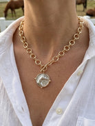 Horsehead Coin Toggle Necklace