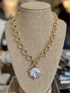 Horsehead Coin Toggle Necklace