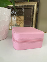 Load image into Gallery viewer, Pink Mini Travel Jewelry Case
