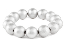 Load image into Gallery viewer, Textured Metal Ball Bracelet
