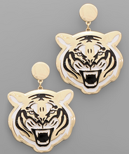 Load image into Gallery viewer, Tiger Face Earrings
