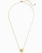 Gold Tiger Face Necklace