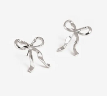 Load image into Gallery viewer, Twist Ribbon Bow Earrings
