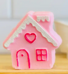 Pink Sugarplum Fairy House Bath Bomb