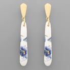 Chinoiserie Bar Drop Earrings