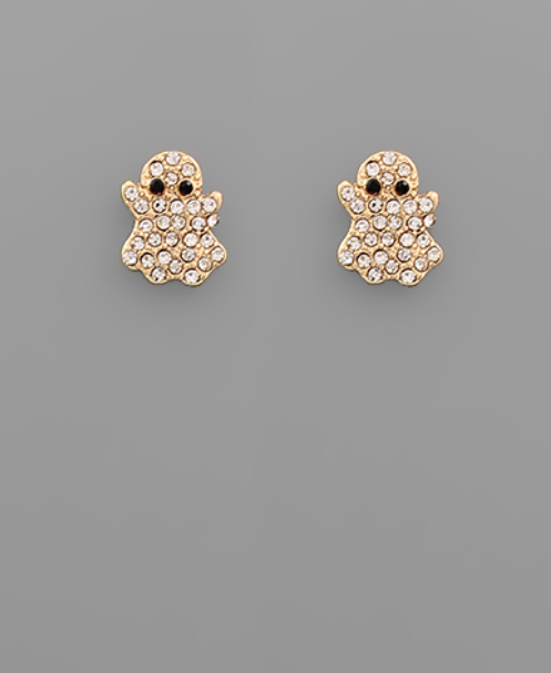 Ghost Crystal Earrings