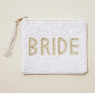 BRIDE Sequin Purse with tassel