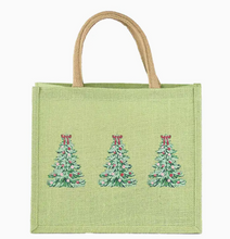 Load image into Gallery viewer, Burlap Holiday Totes
