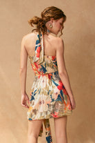 Countryside Floral Halter Crop Top