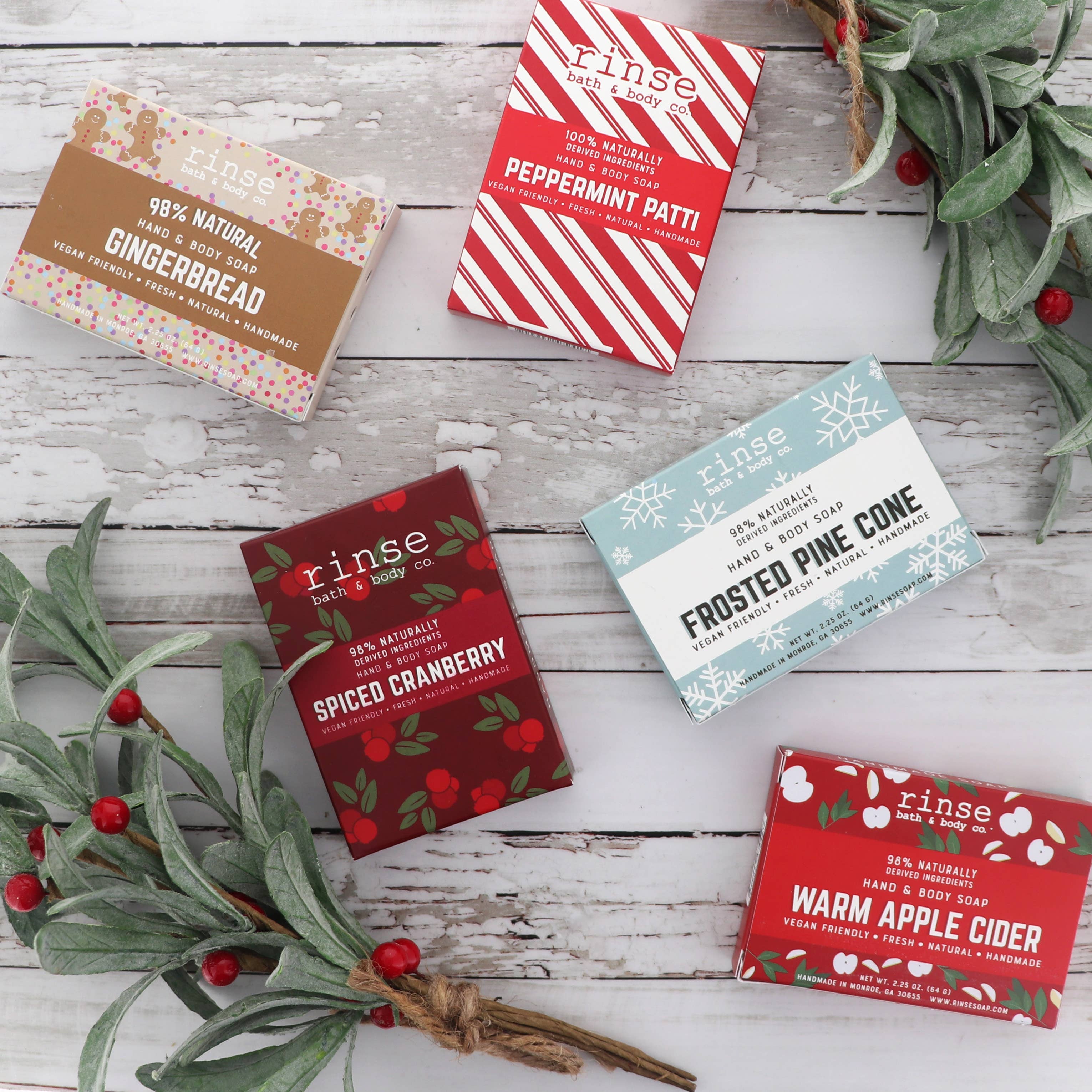 Mini Holiday Soap Bars