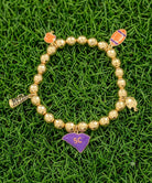 Clemson Charm Stretch Bracelet