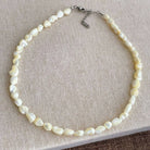 Mother-of-Pearl Shell Nugget Necklace