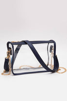 Black Clear Stadium Crossbody Bag