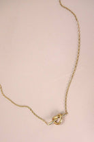 18K Dipped Knot Necklace
