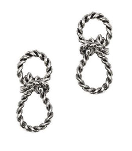 Rope Knotted Earrings