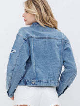Load image into Gallery viewer, &quot;Under the Stars&quot; Denim Jacket

